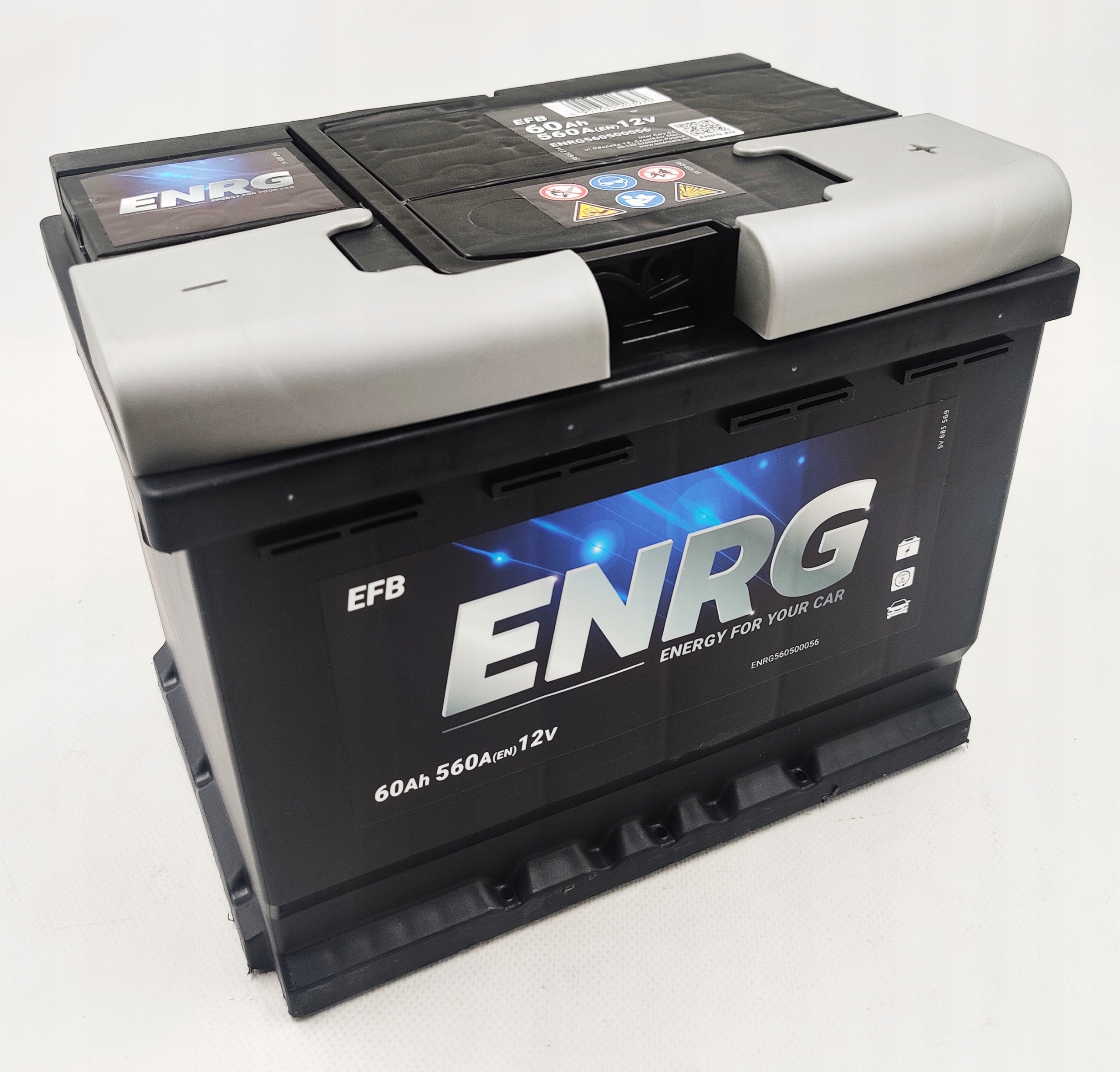 Akumulator ENRG EFB 12V 60AH 560A