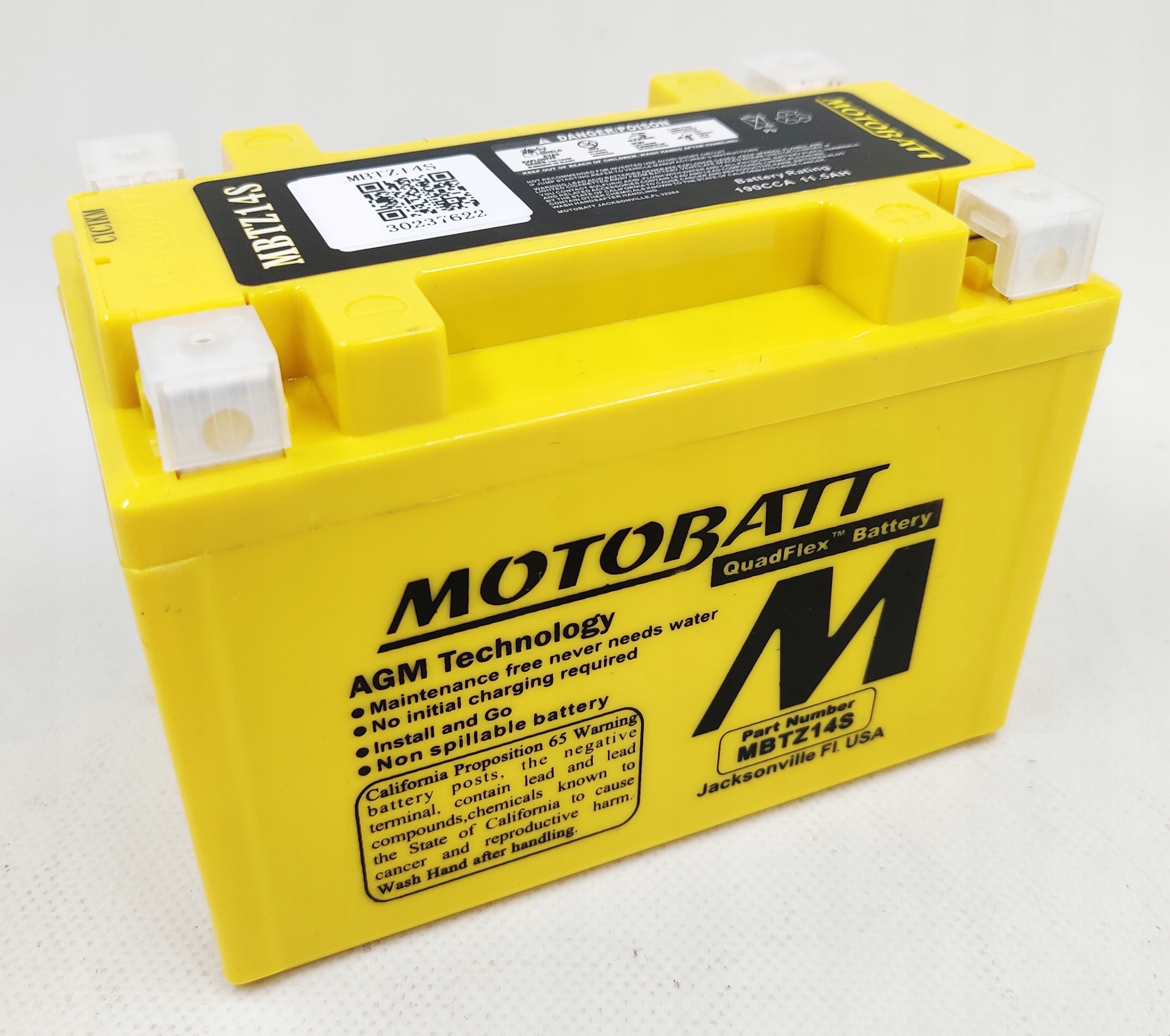 Akumulator Motobatt MBTZ14S 12V 11.2AH 190A