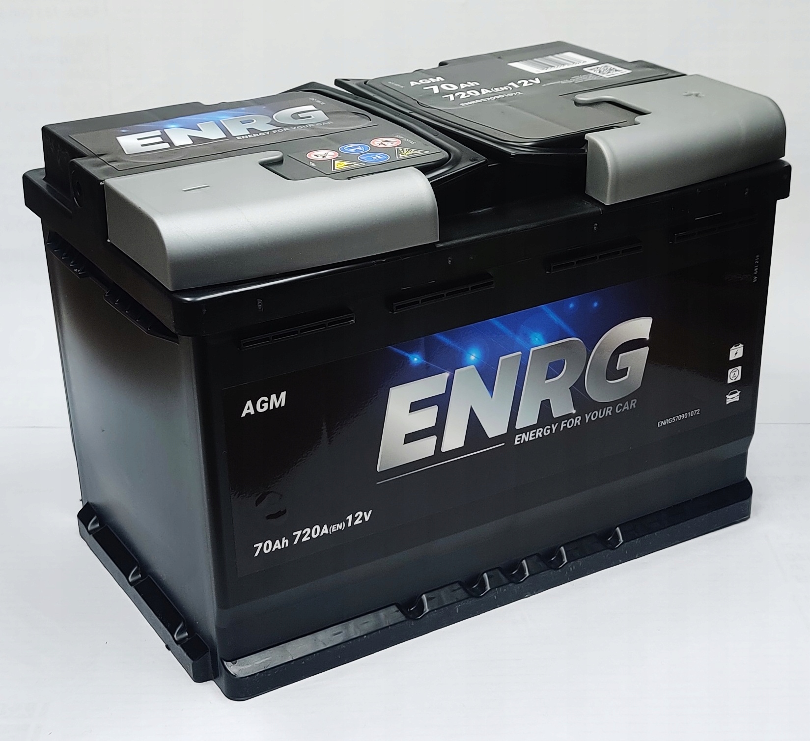 Akumulator ENRG AGM 12V 70AH 720A