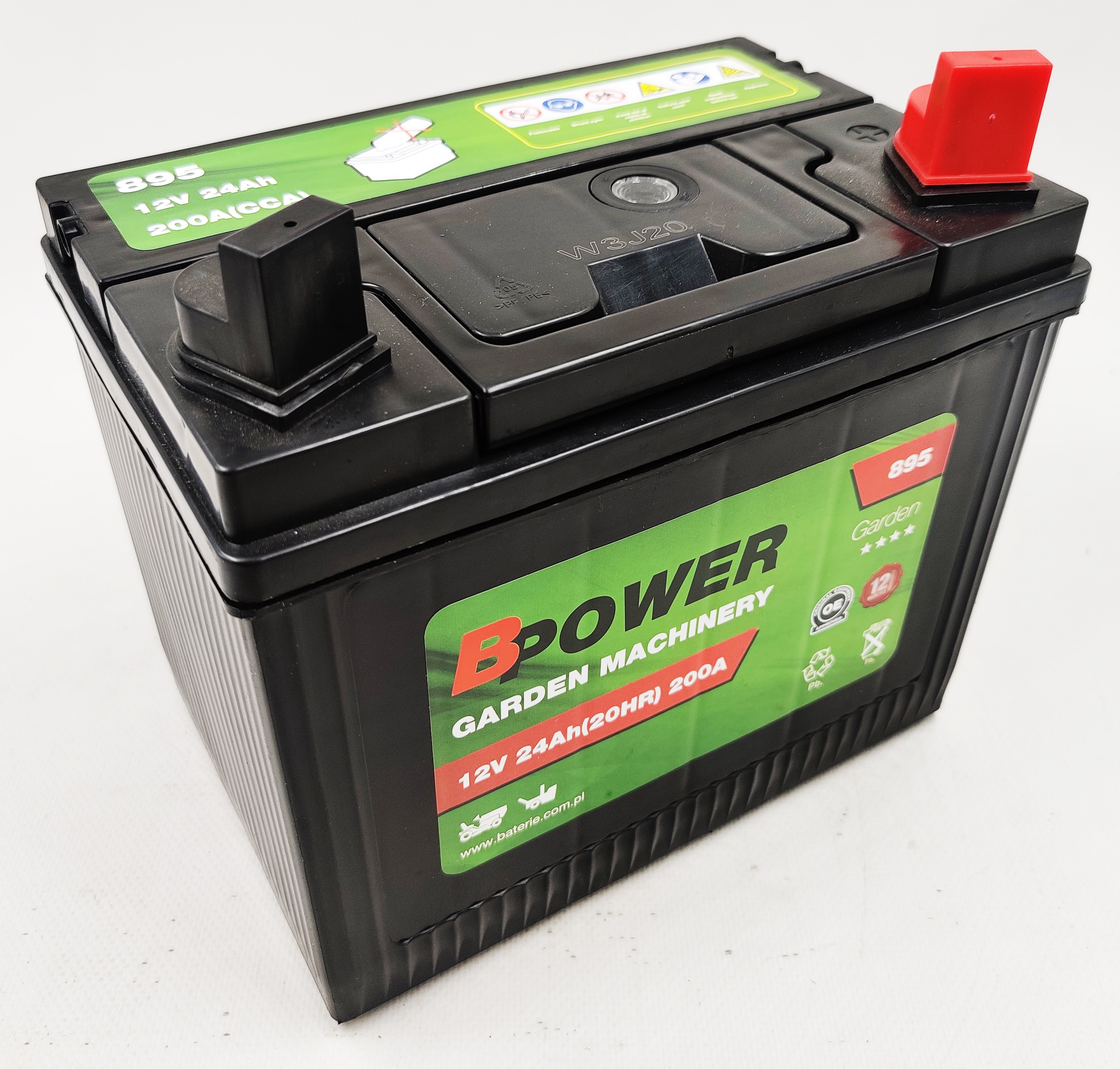 Akumulator BPower GARDEN 895 12V 24AH 200A P+