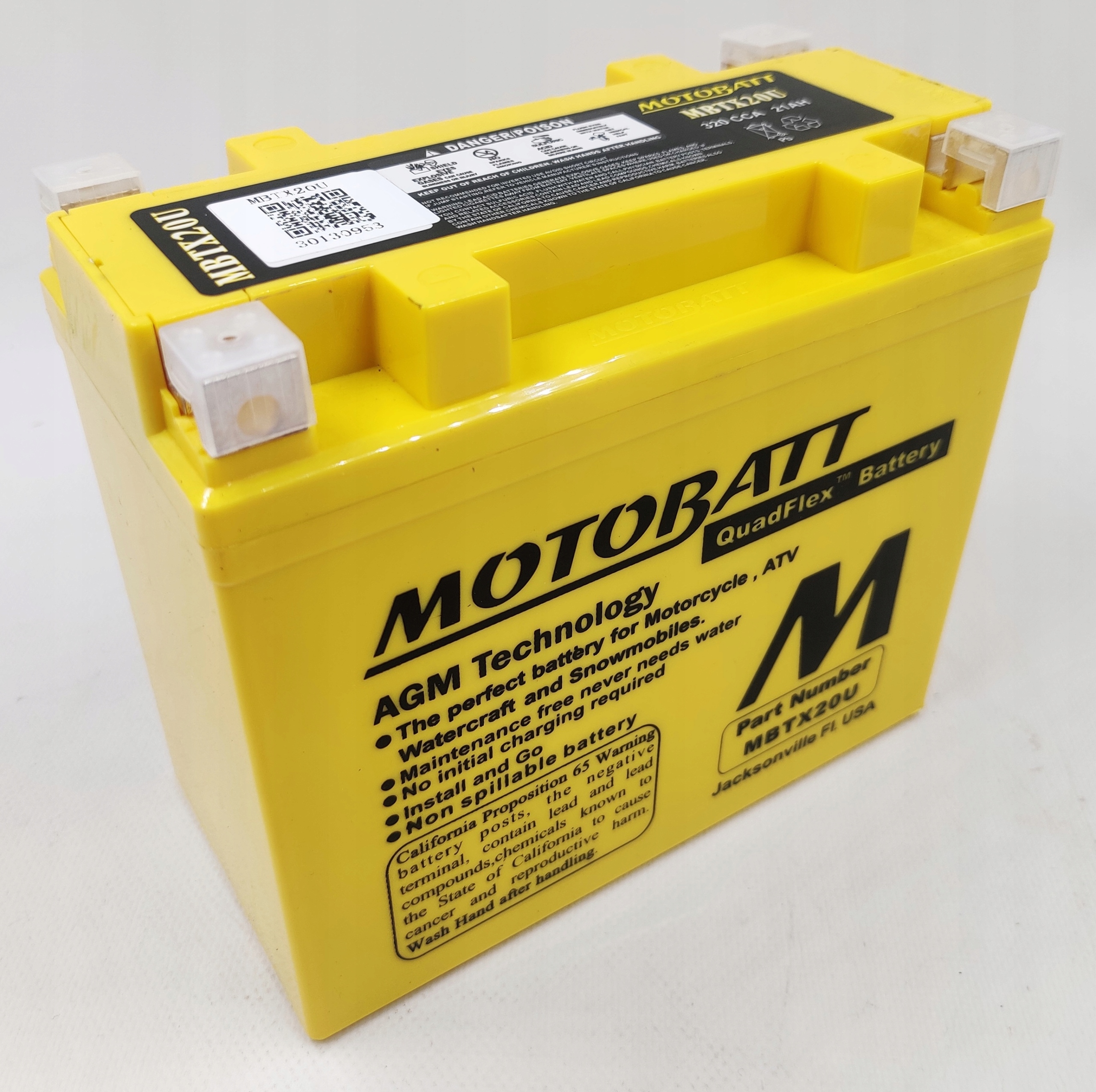 Akumulator Motobatt MBTX20U 12V 21AH 320A