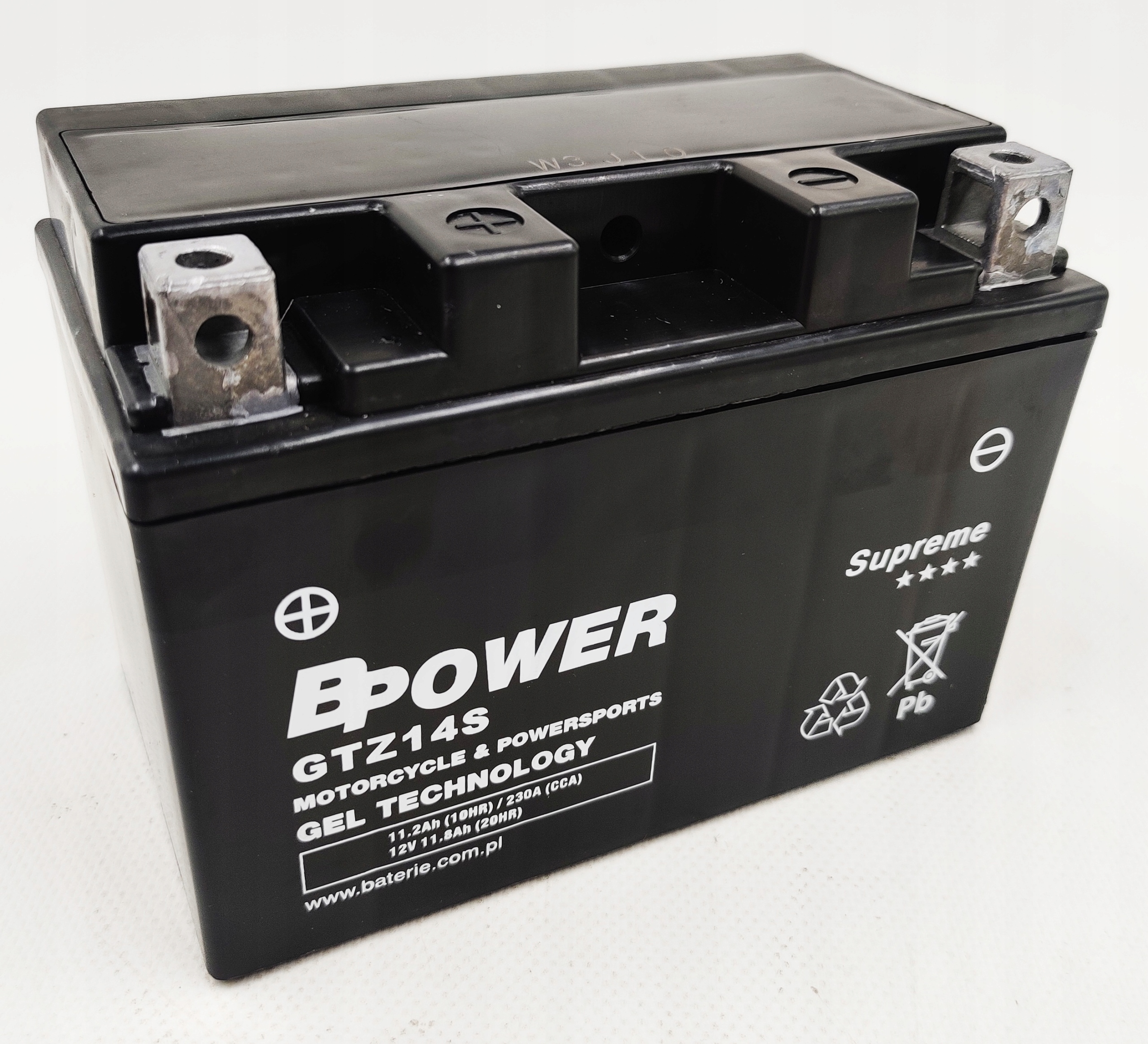 Akumulator BPower GTZ14S 12V 11.2AH 230A L+