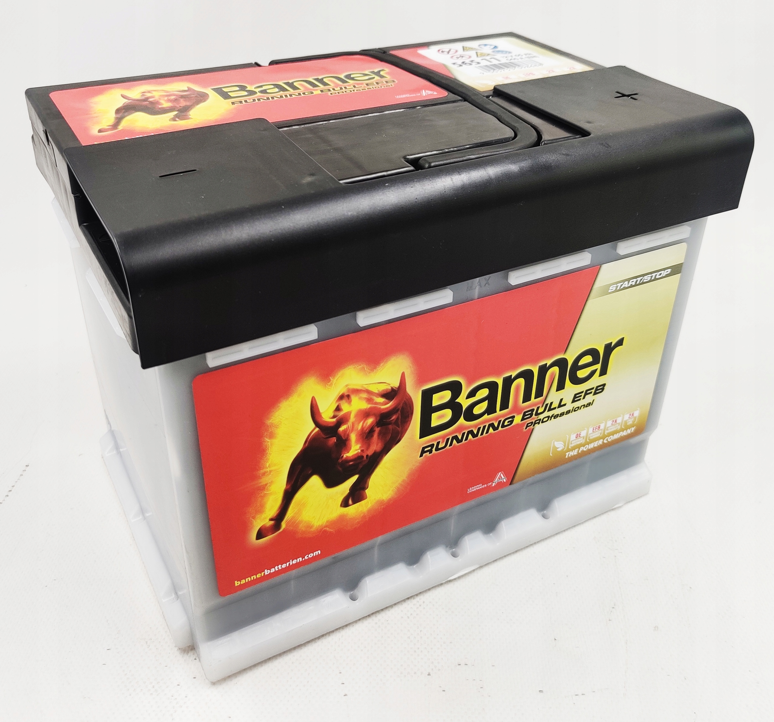 Akumulator Banner 56511 EFB 12V 65AH 640A P+