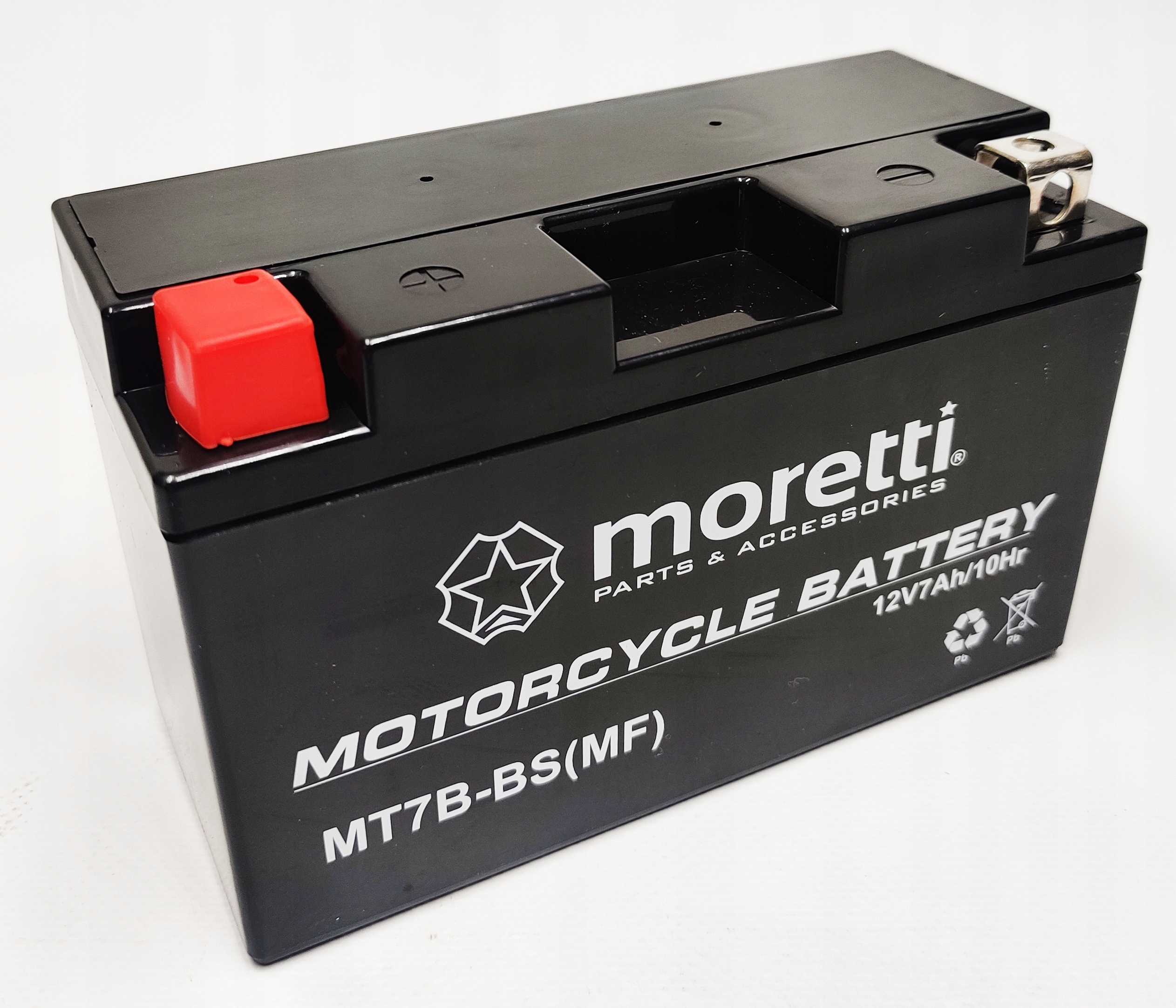 Akumulator Moretti MT7B-BS 12V 7AH 85A L+