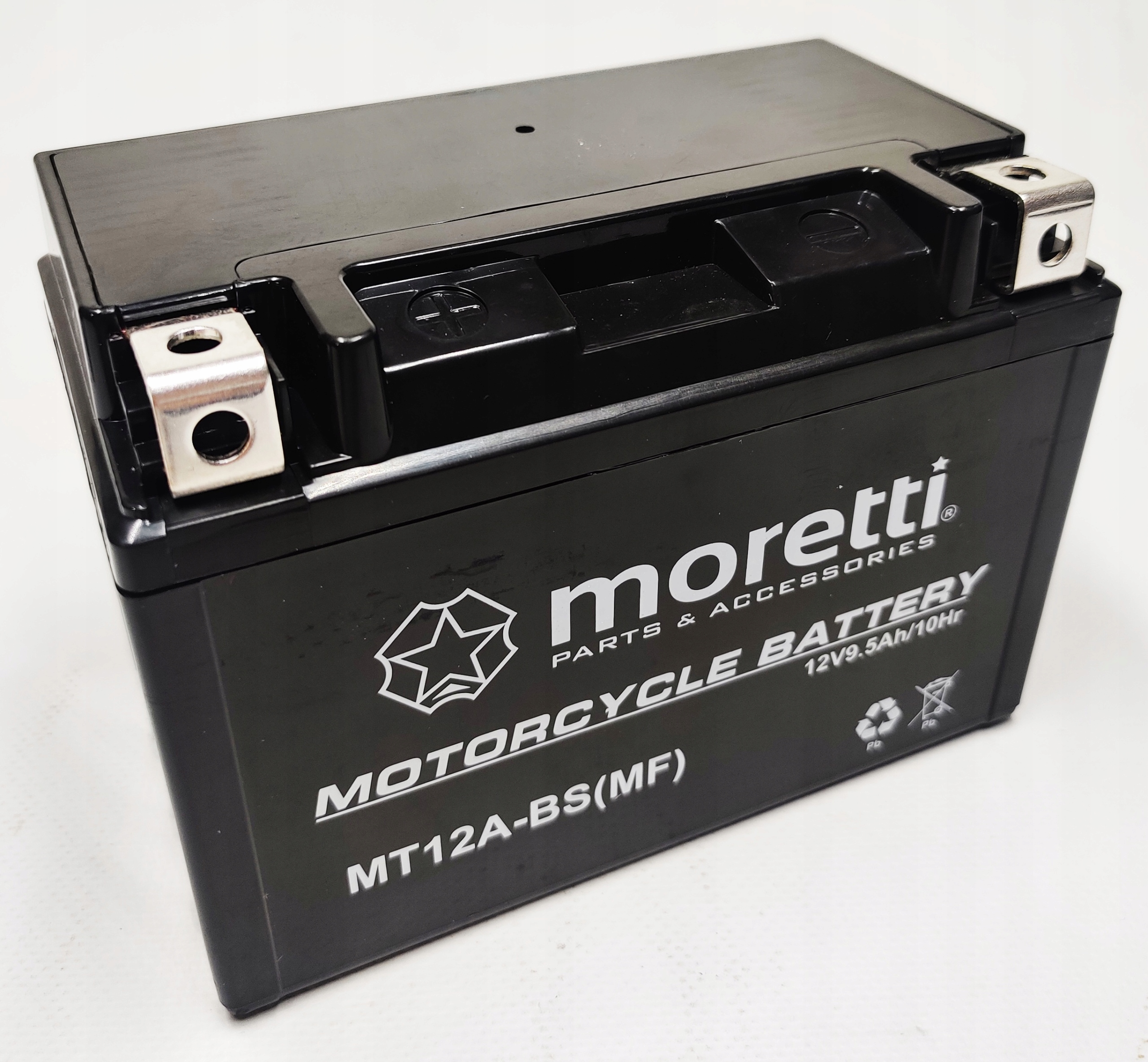 Akumulator Moretti MT12A-BS 12V 9.5AH 140A L+