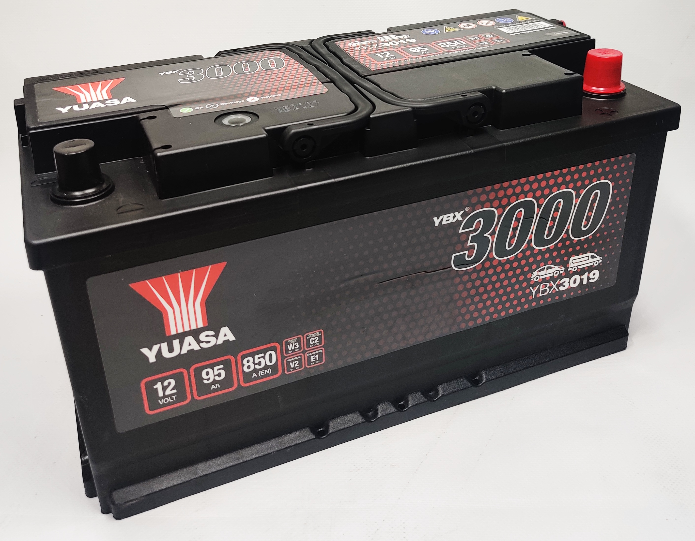 Akumulator Yuasa YBX 3019 12V 95AH 850A