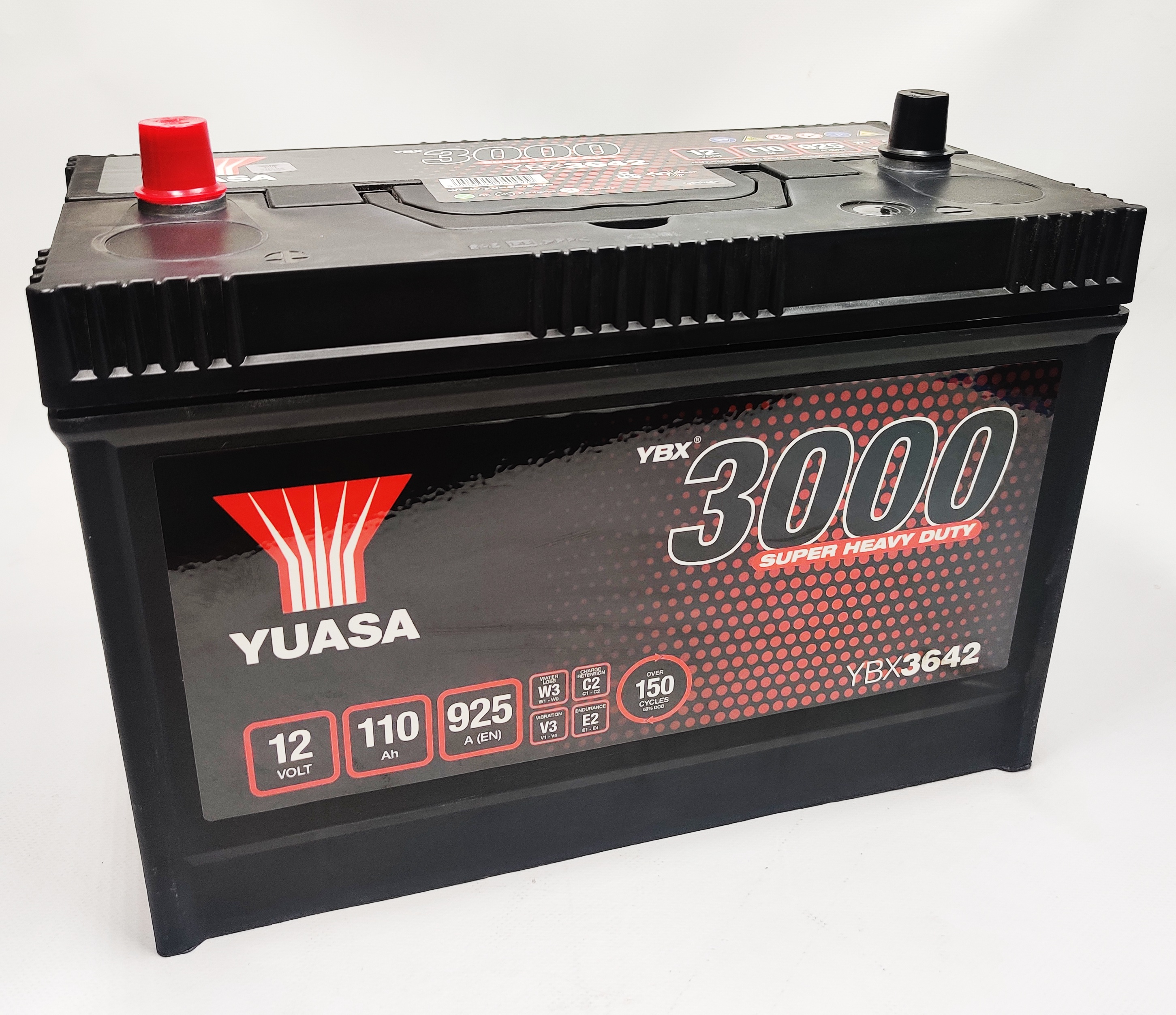 Akumulator Yuasa YBX 3642 SHD 12V 110AH 925A