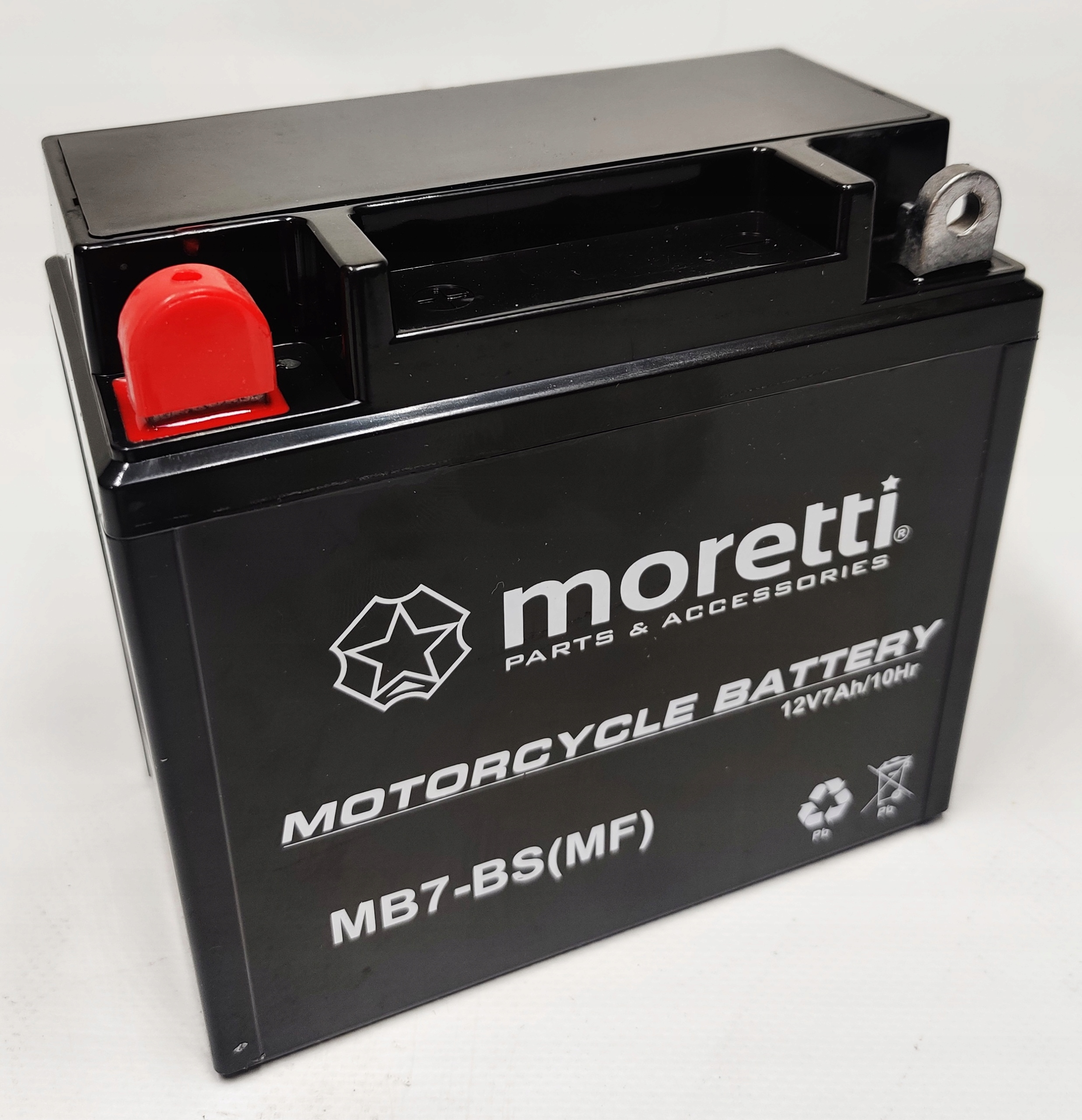 Akumulator Moretti MB7-BS 12V 7AH 85A L+