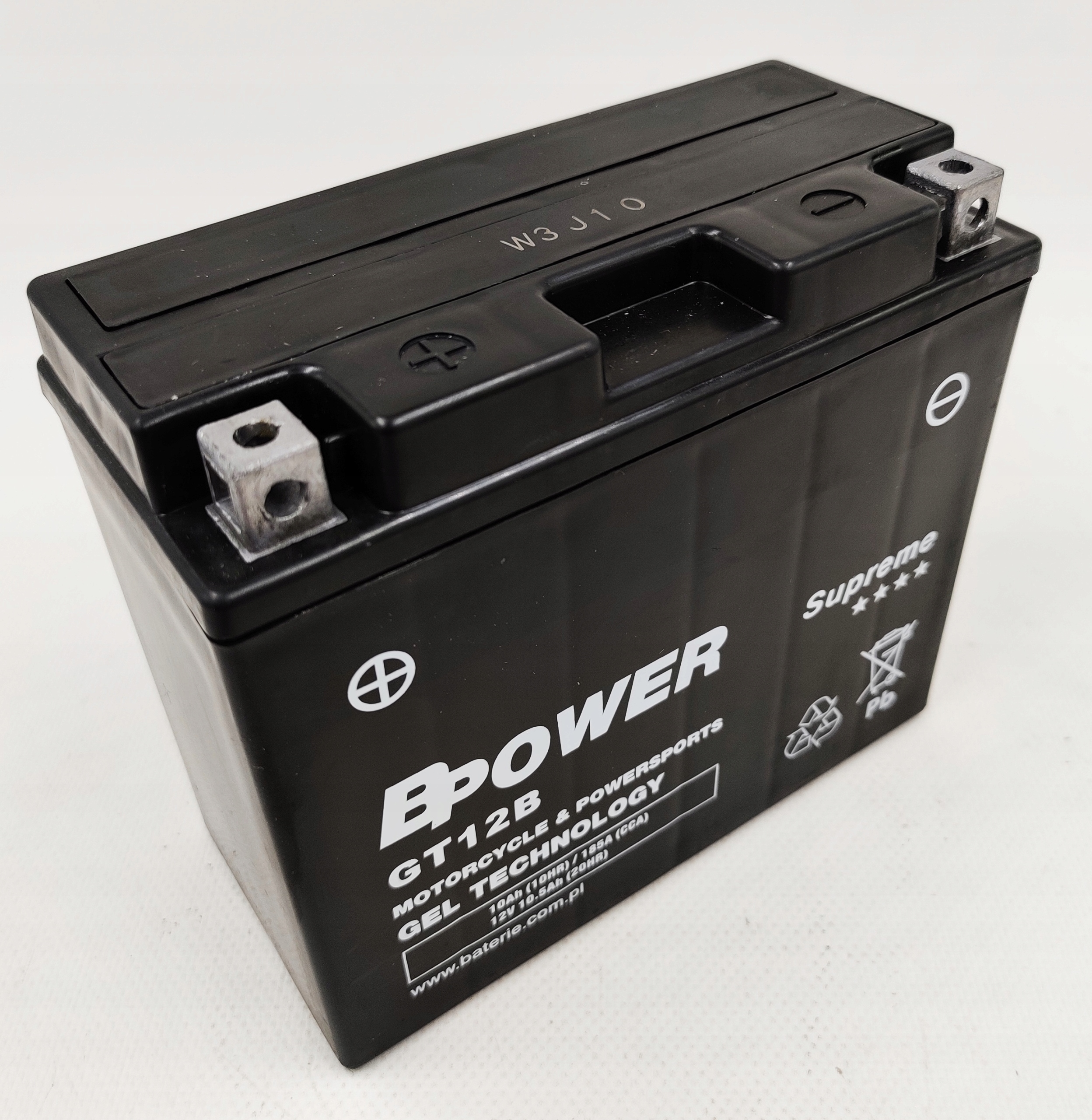 Akumulator BPower GT12B 12V 10AH 185A L+