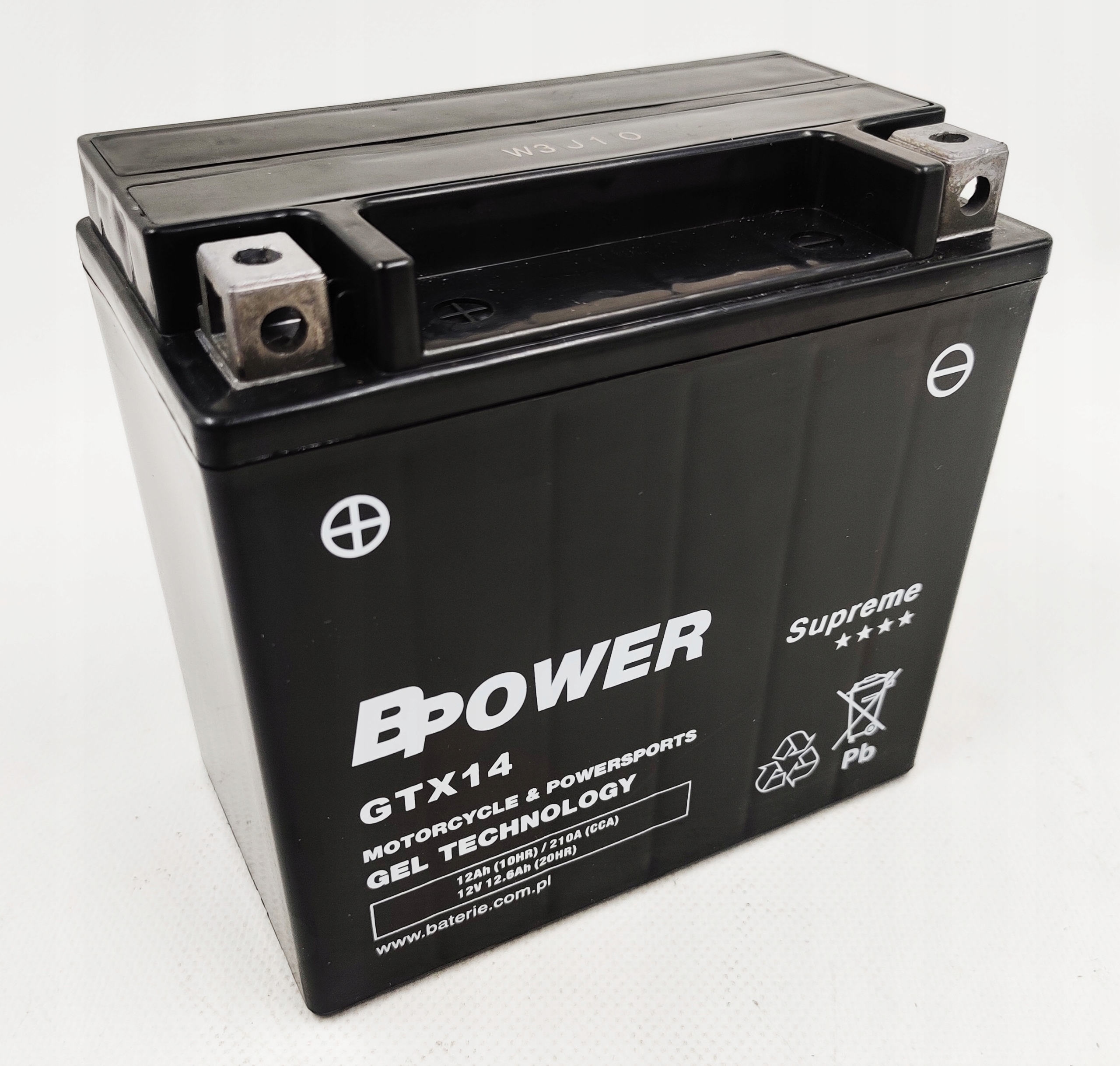 Akumulator BPower GTX14 12V 12AH 210A L+
