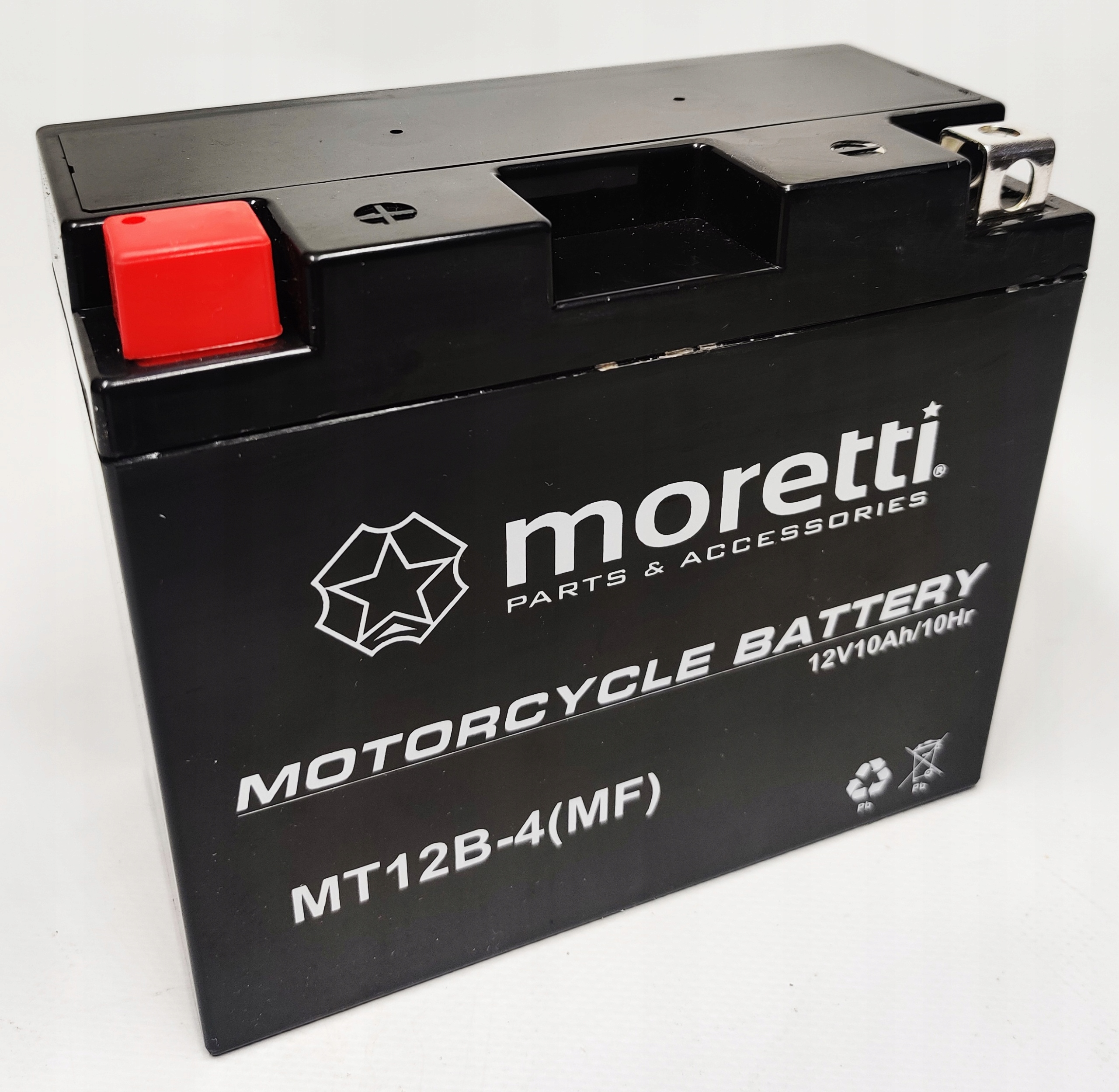 Akumulator Moretti MT12B-4 12V 10AH 125A L+