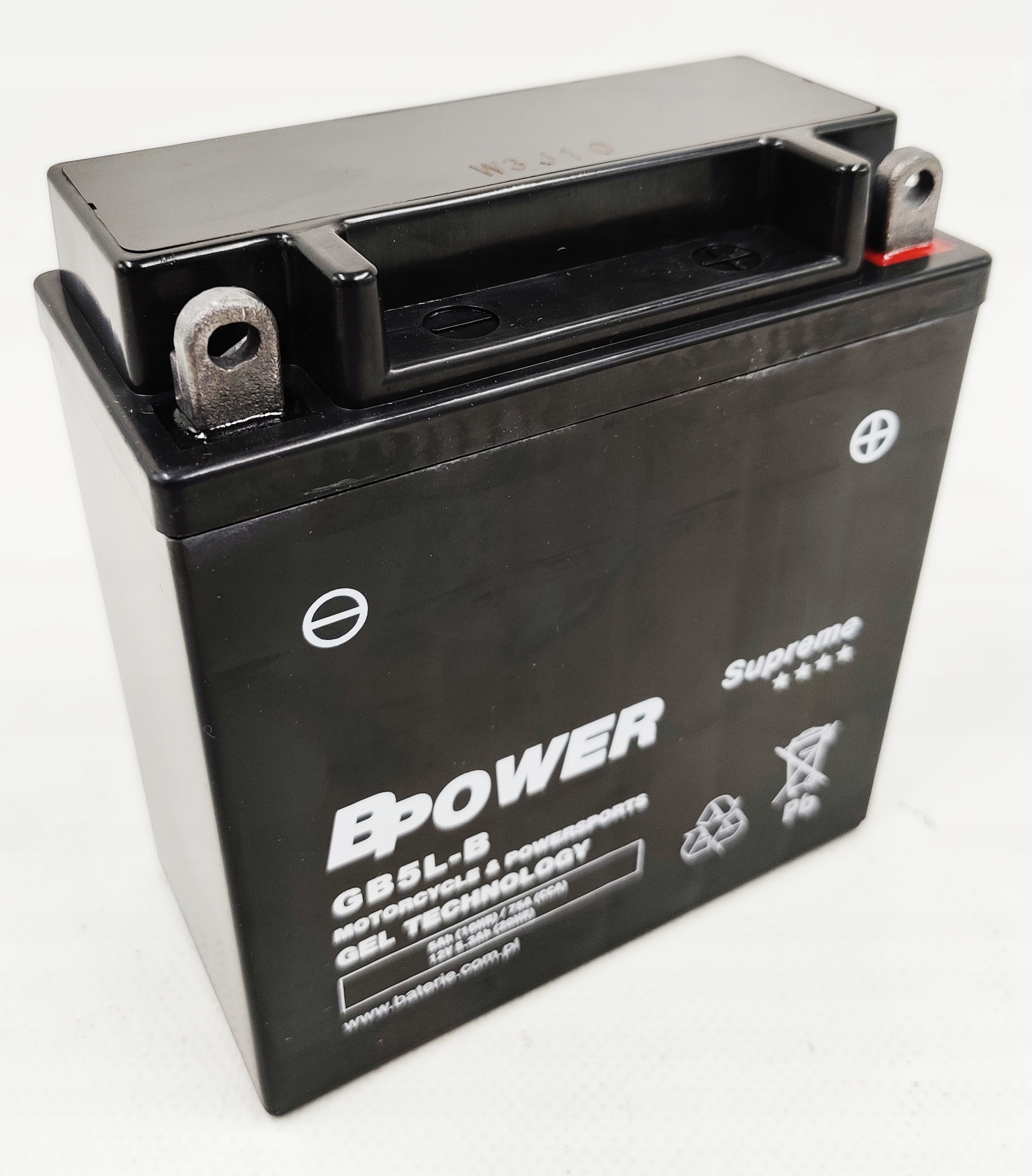 Akumulator BPower GB5L-B 12V 5AH 75A P+