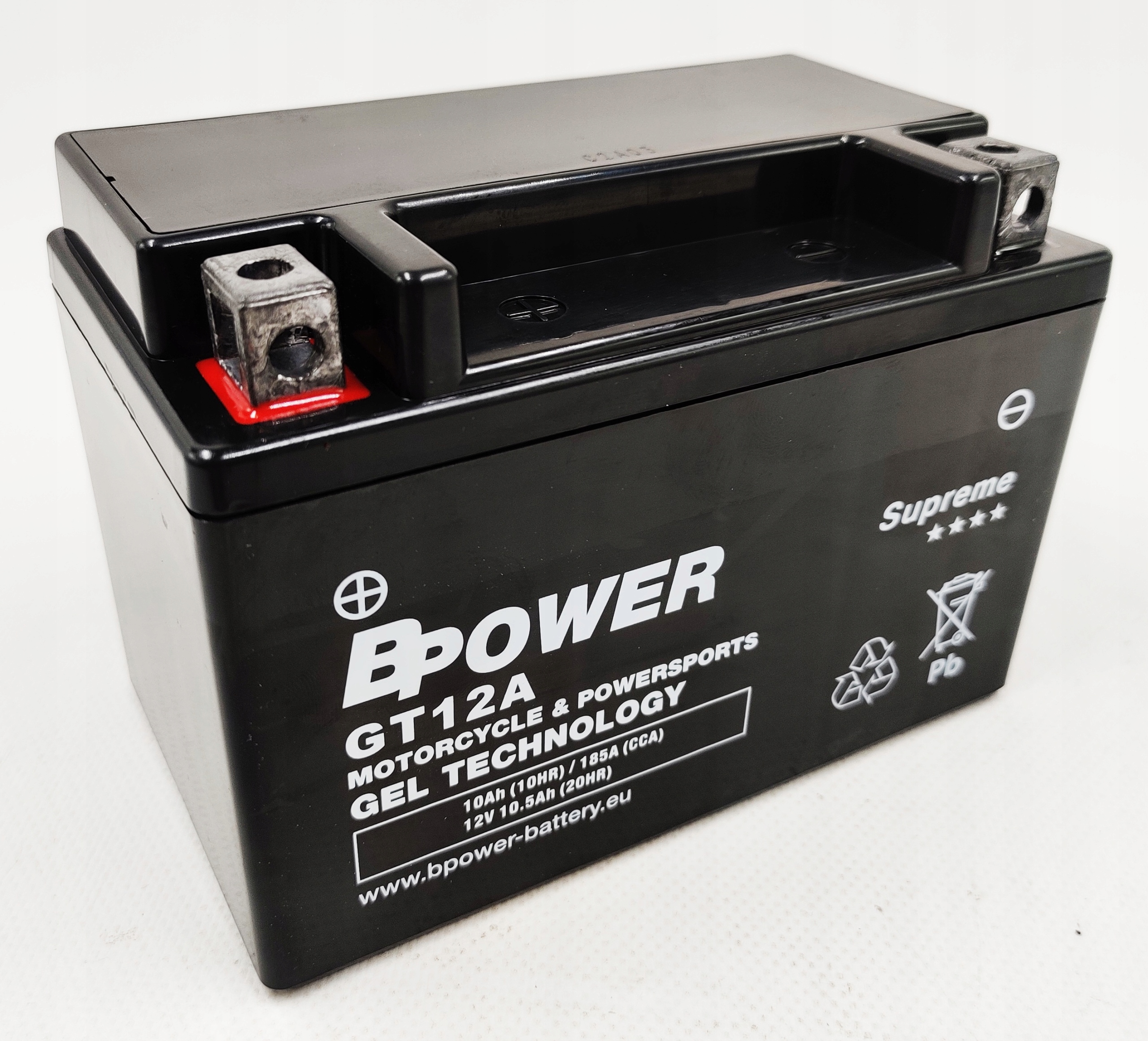 Akumulator BPower GT12A 12V 10AH 185A L+