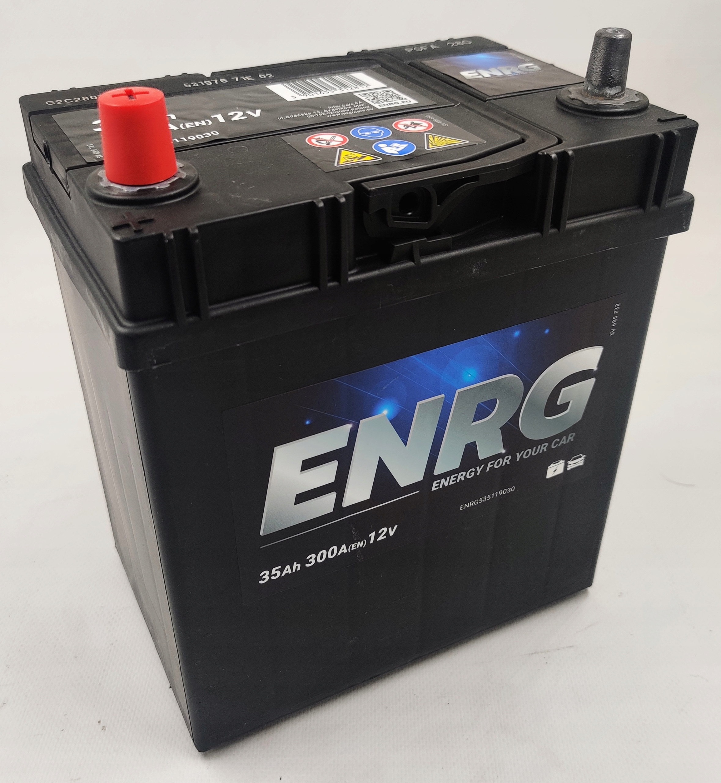 Akumulator ENRG 12V 35AH 300A L+