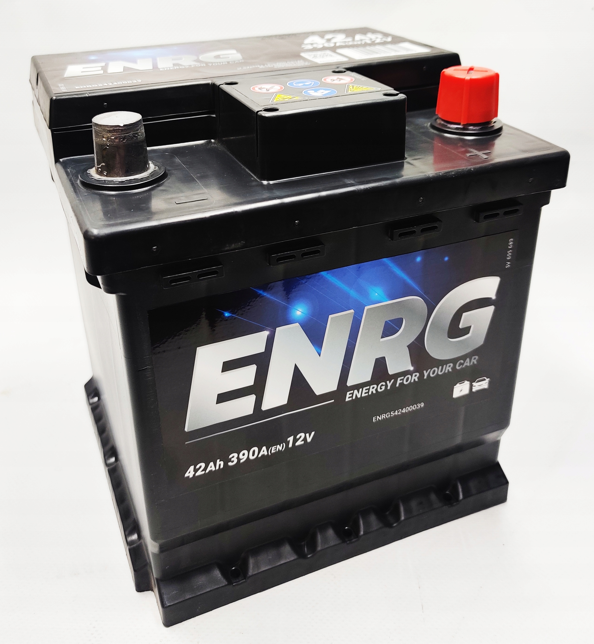 Akumulator ENRG 12V 42AH 390A P+